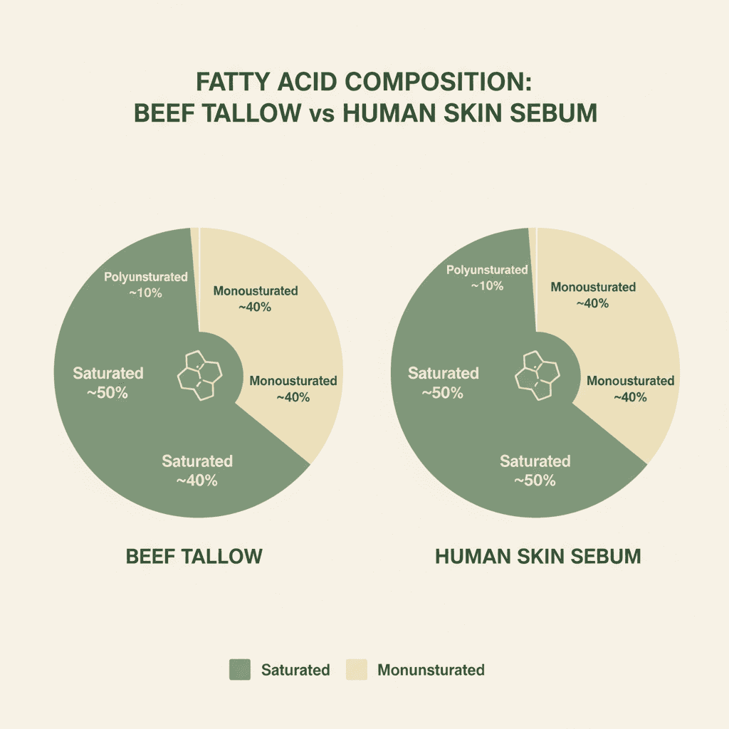 Fatty acid comparison chart